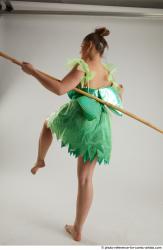 KATERINA STANDING POSE WITH SPEAR